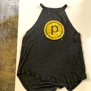 Gray Pure Barre tank